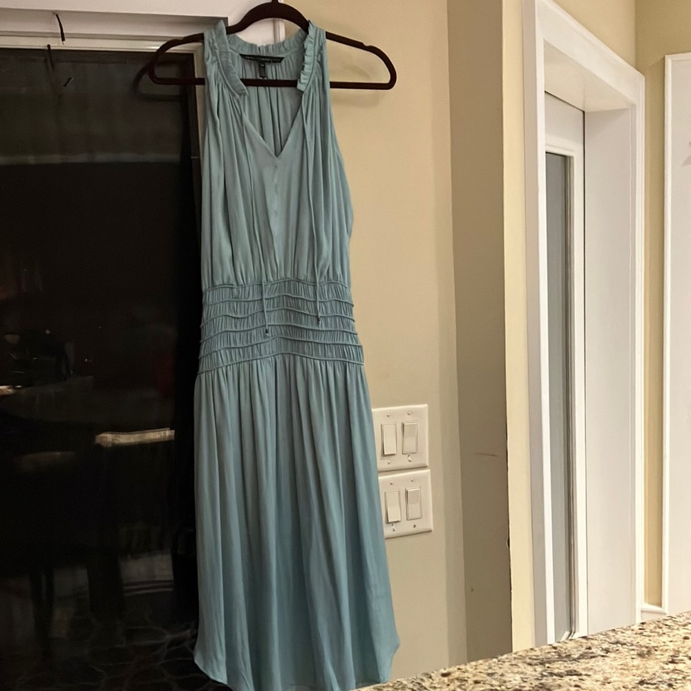 WHBM Seafoam green dress never worn